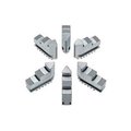 Bison Usa Bison Hard Solid ID Jaws for 10" 6-Jaw Scroll Chuck, 6 Piece Set 7-881-610